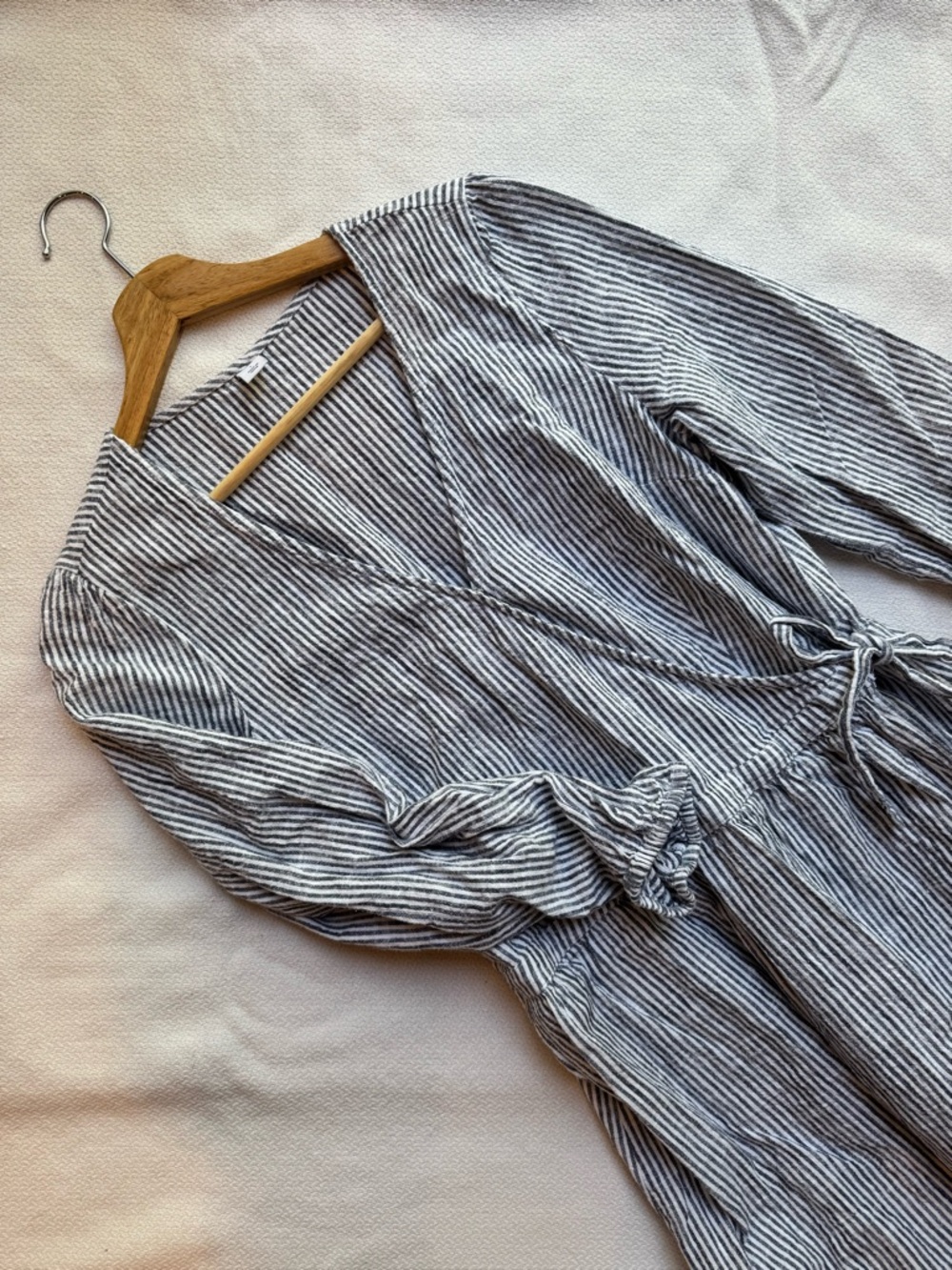 Old Navy Cotton Long Sleeve Wrap Dress